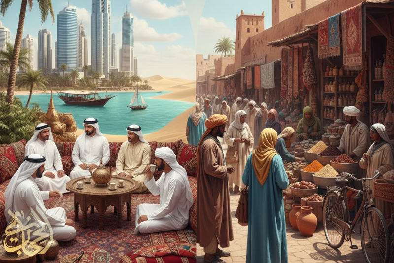 تفاوت های فرهنگی بین اعراب خلیج فارس و اعراب شمال آفریقا